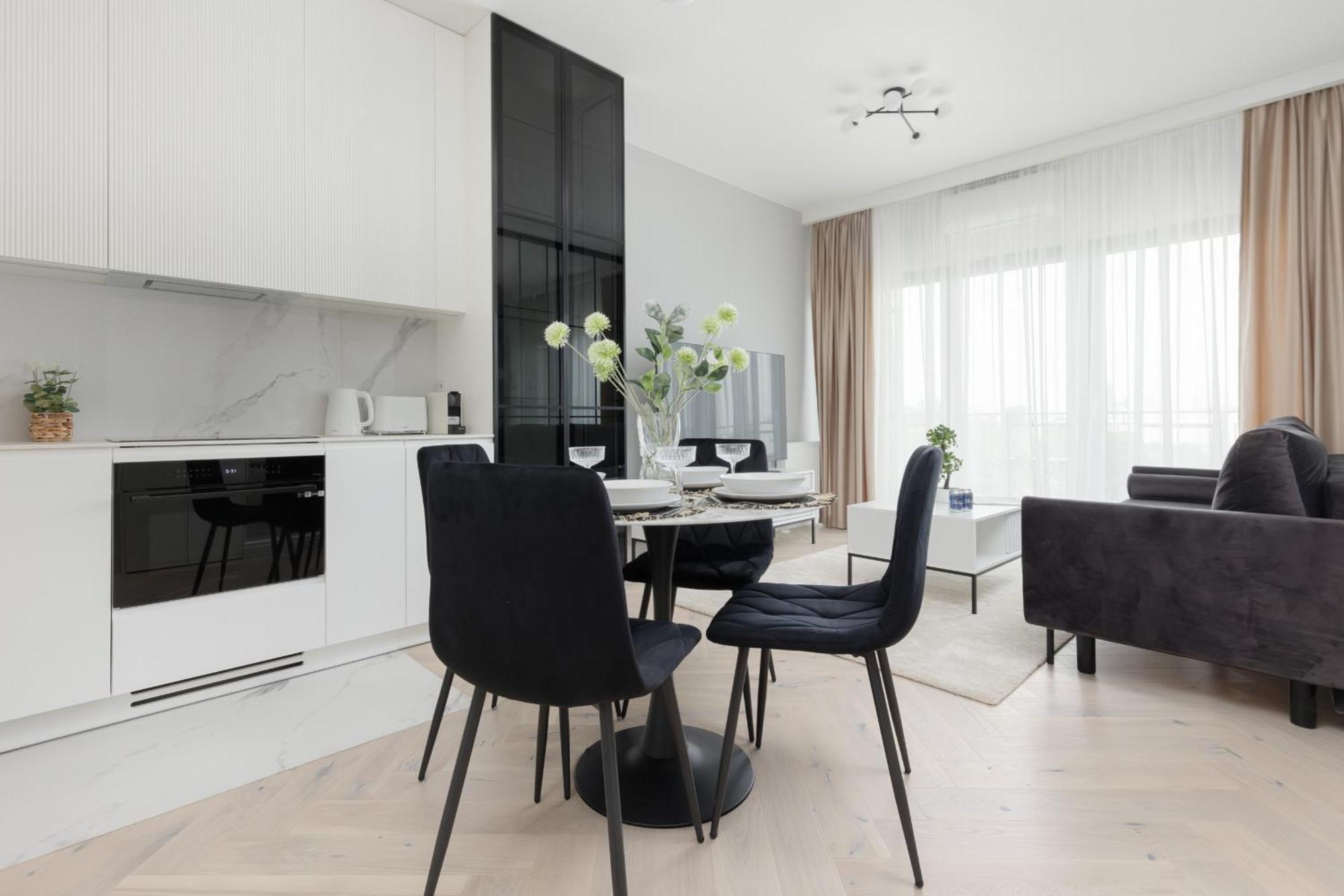 ורשה Art Deco Apartment Mokotow With Parking & Gym By Renters Prestige מראה חיצוני תמונה